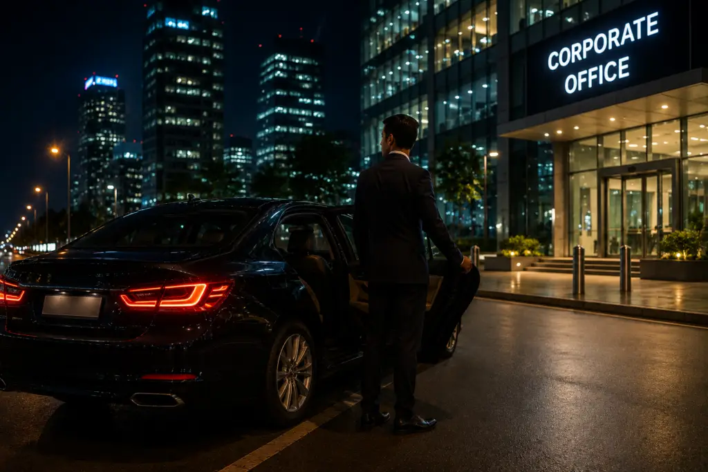 Late night corporate driver service in Kolkata