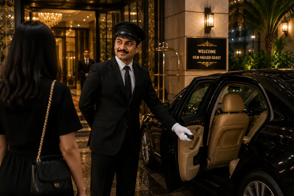 Professional driver for corporate client and guest travel in Kolkata