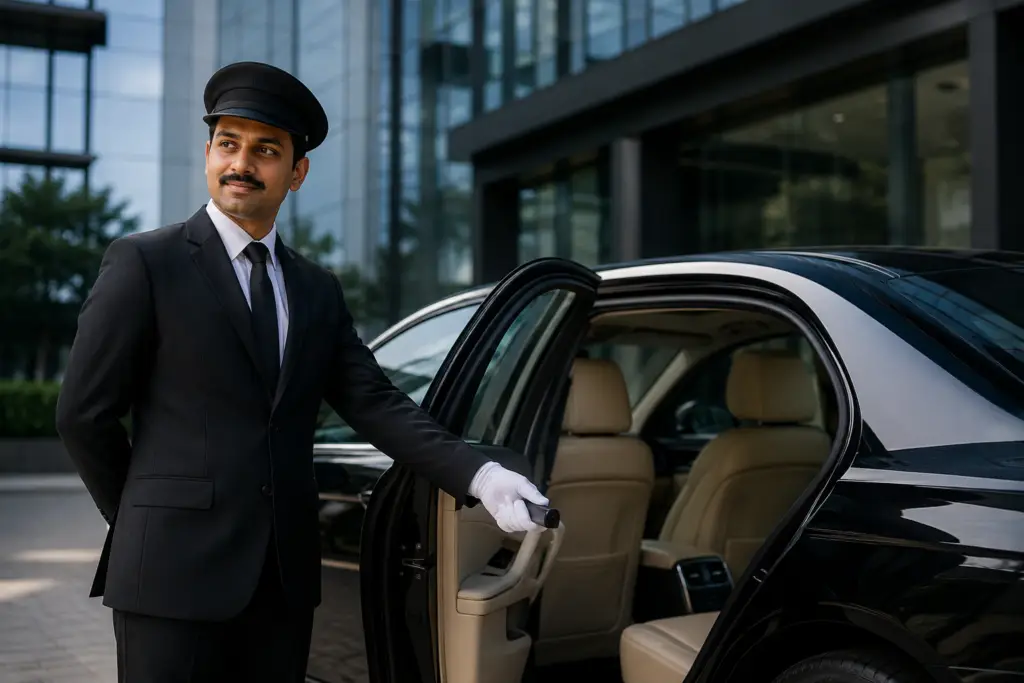 Corporate driver for office travel and business meetings in Kolkata