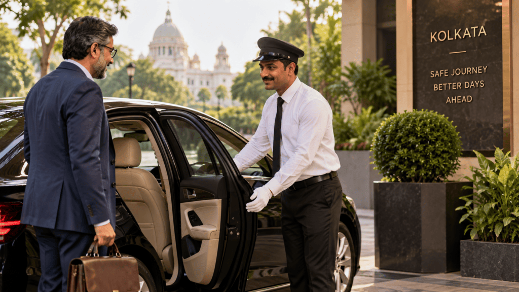 Professional driver service in Kolkata for business travel
