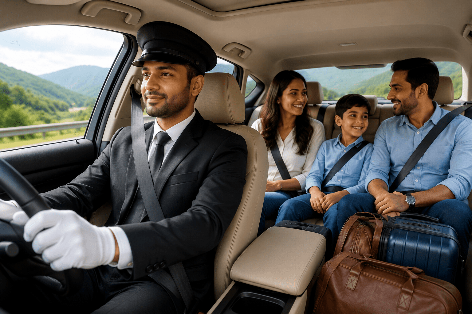Family outstation driver service from Kolkata